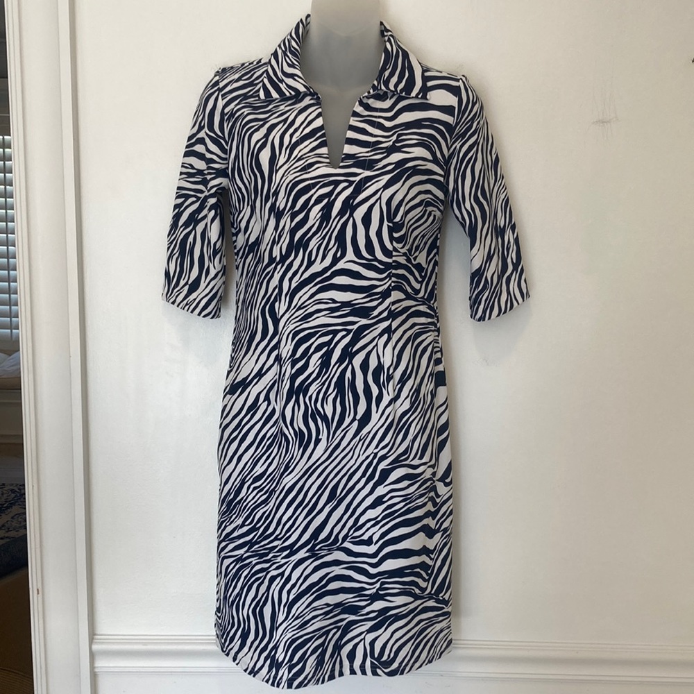 BARIANO AUSTRALIA sequin sleeveless dress size small in midnight blue